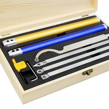 Hollower Wood Turning Tool Set Round Square Carbide Insert Cutter Stainless Steel Swan Neck Woodturning Tools for Lathe Chuck
Hollower Wood Turning Tool Set Round Square Carbide Insert Cutter Stainless Steel Swan Neck Woodturning Tools for Lathe Chuck