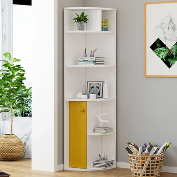 Large-capacity storage rack bearing capacity many functions simple corner cabinet easy to handle modern simple bookshelf bookcas
Large-capacity storage rack bearing capacity many functions simple corner cabinet easy to handle modern simple bookshelf bookcas