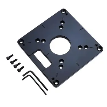 Universal RT0700C Aluminum Router Table Insert Plate Trimming Machine Flip Board for Woodworking Benches
Universal RT0700C Aluminum Router Table Insert Plate Trimming Machine Flip Board for Woodworking Benches