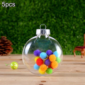 5Pcs Clear Ball With Baubles Empty Fillable Christmas Tree Hanging Ornaments Christmas Balls 8cm-10cm
5Pcs Clear Ball With Baubles Empty Fillable Christmas Tree Hanging Ornaments Christmas Balls 8cm-10cm