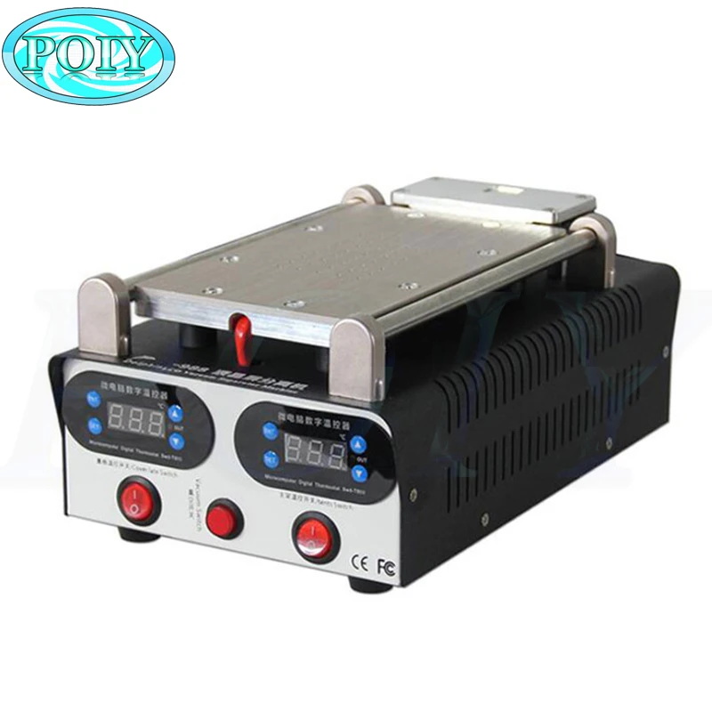 LCD Separator Machine EraSmart TBK-006 2in1 7 inch Vacuum Metal Body LCD Screen Manual Separator + Bezel Frame Separa
LCD Separator Machine EraSmart TBK-006 2in1 7 inch Vacuum Metal Body LCD Screen Manual Separator + Bezel Frame Separa