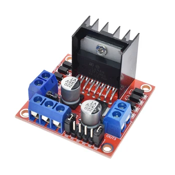 1PCS New Dual H Bridge DC Stepper Motor Drive Controller Board Module L298N for Arduino smart car robot
1PCS New Dual H Bridge DC Stepper Motor Drive Controller Board Module L298N for Arduino smart car robot