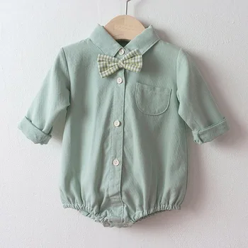 2020 Autumn New Baby Boy Long Sleeve Bodysuit With Tie Baby Girl Jumpsuits Baby 100 Day Clothes Birthday Kids Baby Costume
2020 Autumn New Baby Boy Long Sleeve Bodysuit With Tie Baby Girl Jumpsuits Baby 100 Day Clothes Birthday Kids Baby Costume