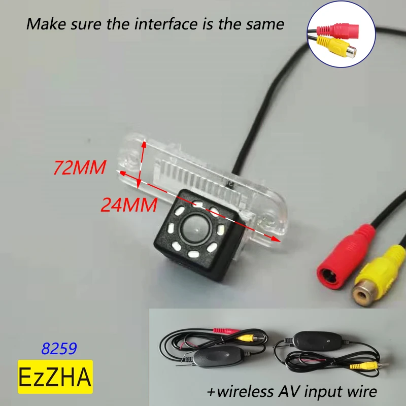 4light HD CCD Car Rearview Backup Reverse Camera for Mercedes Benz:C-Class W203 E-Class W211 CLS-Class 300 W219 R350 R500 ML350
4light HD CCD Car Rearview Backup Reverse Camera for Mercedes Benz:C-Class W203 E-Class W211 CLS-Class 300 W219 R350 R500 ML350