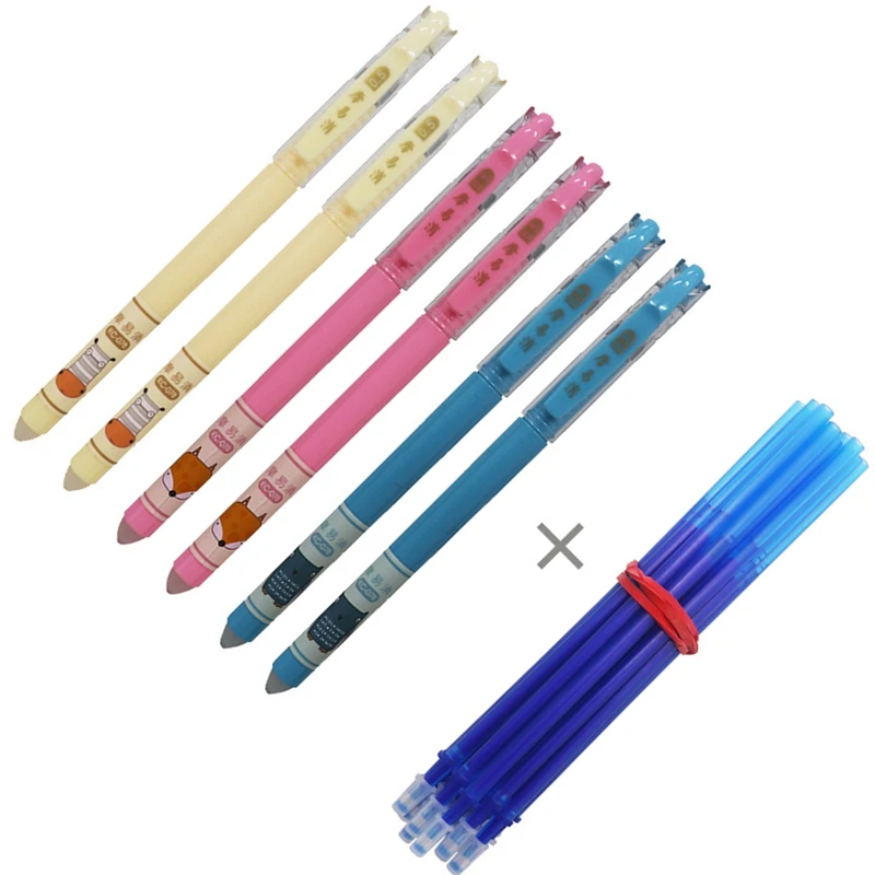 Office Gel Pen Set Erasable Refill Rod Magic Washable Handle Erasable Pen Refill 0.5mm Ink School Stationery Writing Tool Gifts
Office Gel Pen Set Erasable Refill Rod Magic Washable Handle Erasable Pen Refill 0.5mm Ink School Stationery Writing Tool Gifts