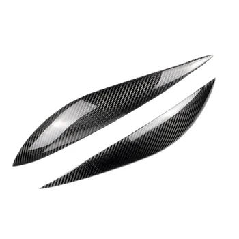 

Carbon Fiber Headlight Eyelids Eyebrows for Mercedes Benz W204 C180 C200 C300 C350 C63 08-11
