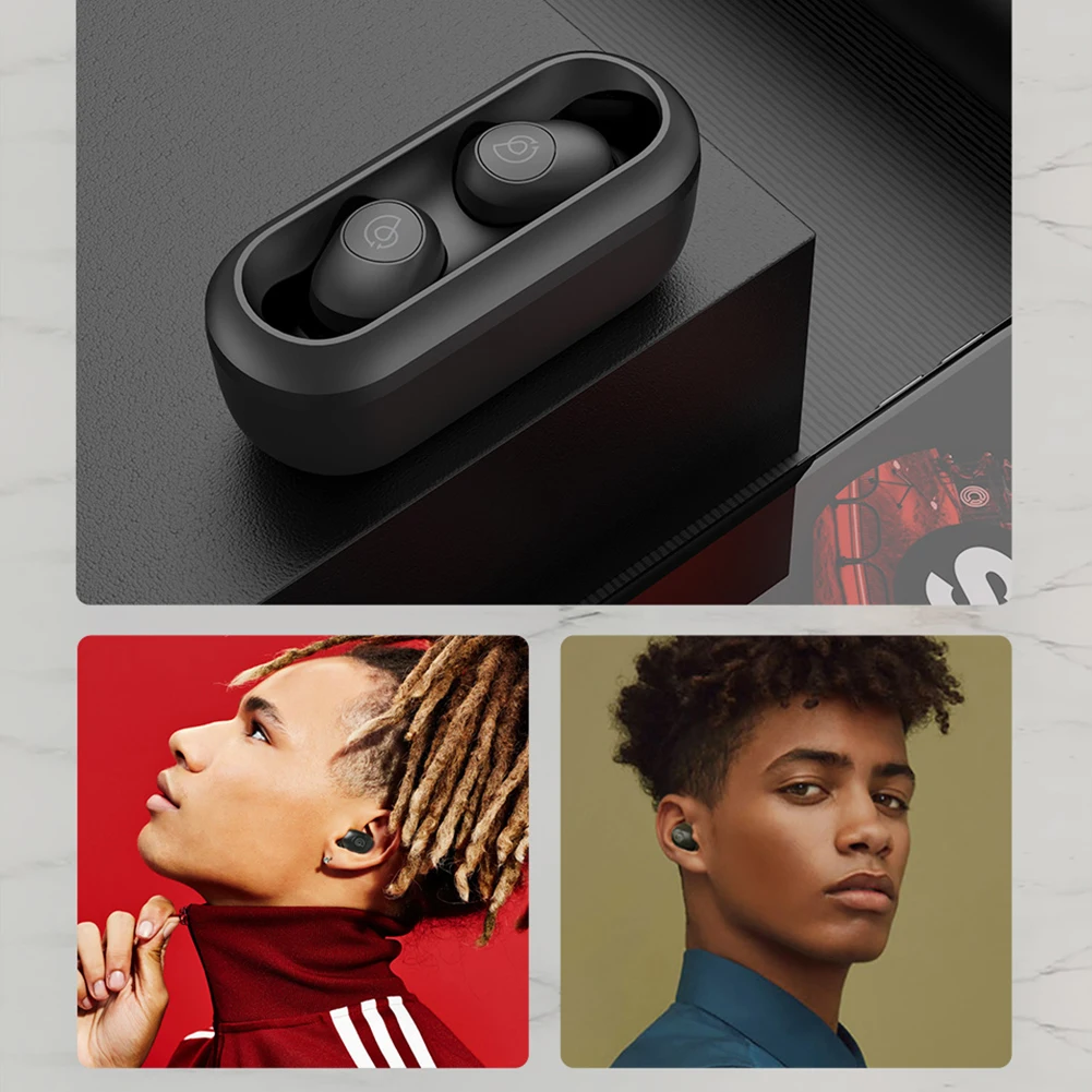 Haylou GT2 3D Stereo Bluetooth Earphones Automatic Pairing Mini TWS Wireless Earbuds
Haylou GT2 3D Stereo Bluetooth Earphones Automatic Pairing Mini TWS Wireless Earbuds