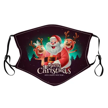 5pc Funny Christmas Snowman Santa Cartoon Printing Mask for kids Children Mouth Mask can put Filter Maske Washable Earloop Mask
5pc Funny Christmas Snowman Santa Cartoon Printing Mask for kids Children Mouth Mask can put Filter Maske Washable Earloop Mask