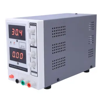 Regulated DC Power Supply 0-30V 0-5A EM1705 3 Digit Digital Regulated DC Power Supply Adjustable Voltage Regulator
Regulated DC Power Supply 0-30V 0-5A EM1705 3 Digit Digital Regulated DC Power Supply Adjustable Voltage Regulator