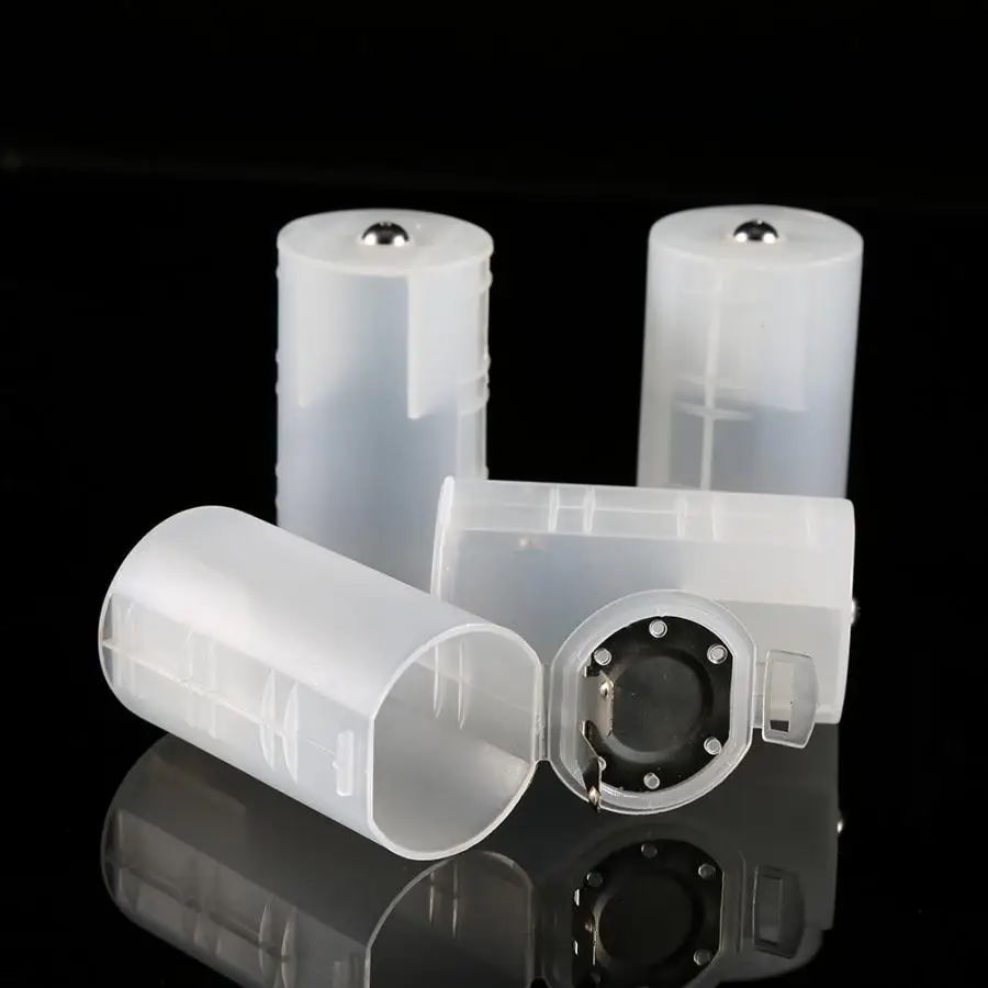 NEW powerbank power bank kit 4pcs AA to Size D Battery Adapters Switcher Converter Cases Box White Battery Storage Boxes
NEW powerbank power bank kit 4pcs AA to Size D Battery Adapters Switcher Converter Cases Box White Battery Storage Boxes