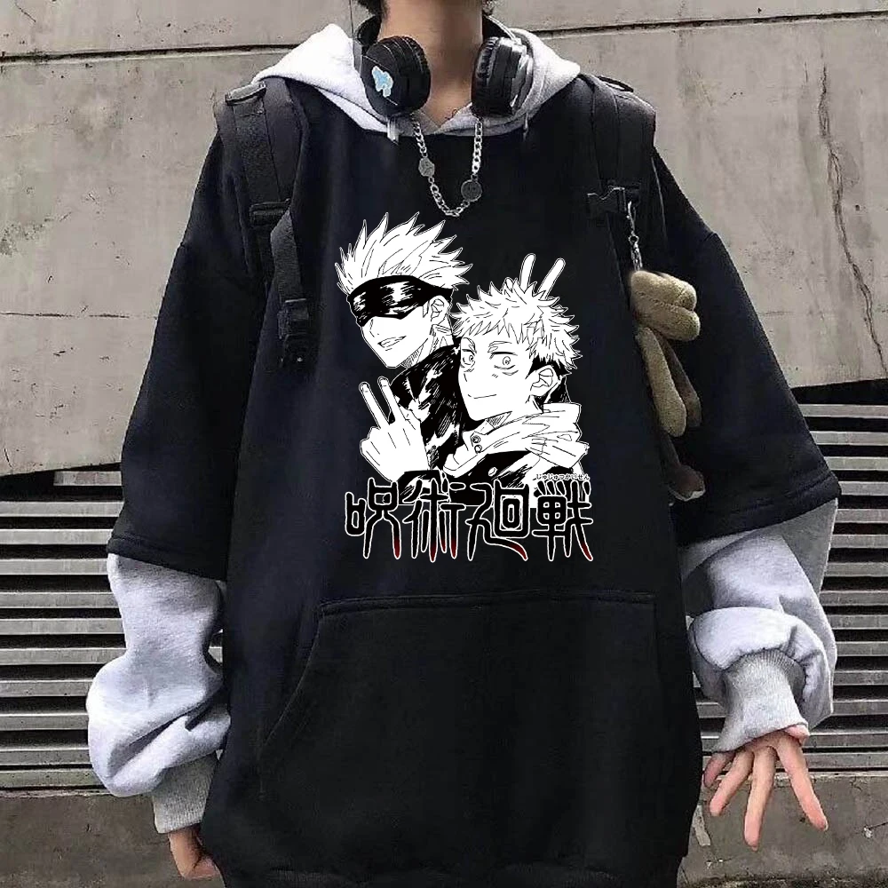 Anime Jujutsu Kaisen Printed Hoodie Unisex Funny Long Sleeve Oversize Hip Hop Sweatshirt
Anime Jujutsu Kaisen Printed Hoodie Unisex Funny Long Sleeve Oversize Hip Hop Sweatshirt