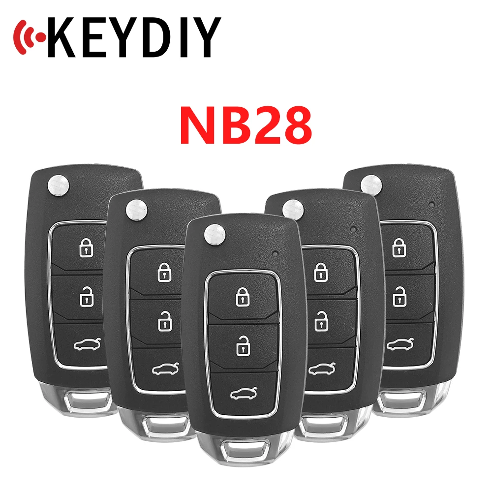 Фото KEYDIY (5pcs/lot)NB22 Multi-functional Remote 4 Button NB Series Key For KD900 URG200 Master | Автомобили и мотоциклы