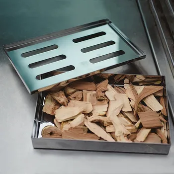 BBQ Smoking Box Gas Grill Smoker Wood Chip Cold Smoke Generator Cooking Tool kitchen accessories кухонные принадлежности
BBQ Smoking Box Gas Grill Smoker Wood Chip Cold Smoke Generator Cooking Tool kitchen accessories кухонные принадлежности