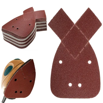 60Pcs Durable Rabbit Ear Shaped Grit Sandpaper Dry Flocking Sandpaper 4 Hole Grit Sanding Disc Pads
60Pcs Durable Rabbit Ear Shaped Grit Sandpaper Dry Flocking Sandpaper 4 Hole Grit Sanding Disc Pads