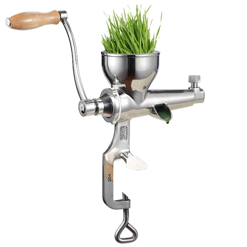 Stainless Steel Wheat Grass Wheatgrass Slow Juicer Vegetables Orange Extractor Machine
Stainless Steel Wheat Grass Wheatgrass Slow Juicer Vegetables Orange Extractor Machine