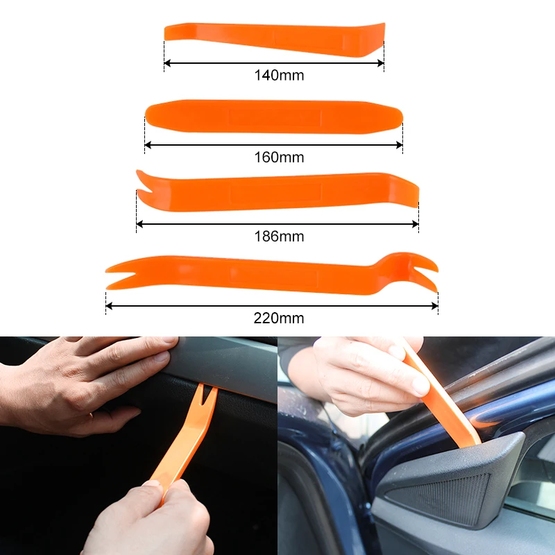 4Pcs Plastic Auto Car Trim Dash Audio Removal Kit Repair Radio Panel Door Clip Panel Hand Cockpit Pry Tool Accessories Yellow
4Pcs Plastic Auto Car Trim Dash Audio Removal Kit Repair Radio Panel Door Clip Panel Hand Cockpit Pry Tool Accessories Yellow