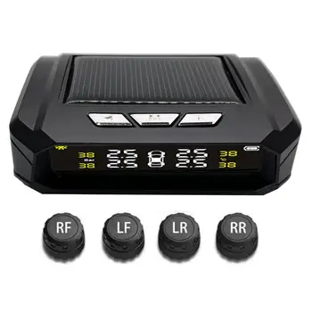 VODOOL AN-05 Solar Power Smart Car TPMS Tire Pressure Monitoring System LCD Display Auto Tyre Temperature Security Alarm Systems
VODOOL AN-05 Solar Power Smart Car TPMS Tire Pressure Monitoring System LCD Display Auto Tyre Temperature Security Alarm Systems