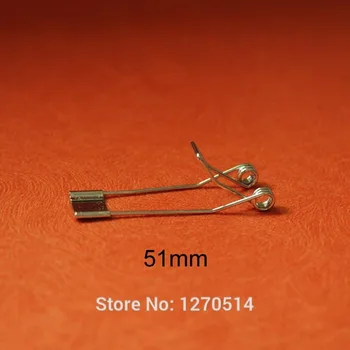 200pcs fixed spring clip for LED ceiling lamp spotlight, downlight , Length 51mm
200pcs fixed spring clip for LED ceiling lamp spotlight, downlight , Length 51mm