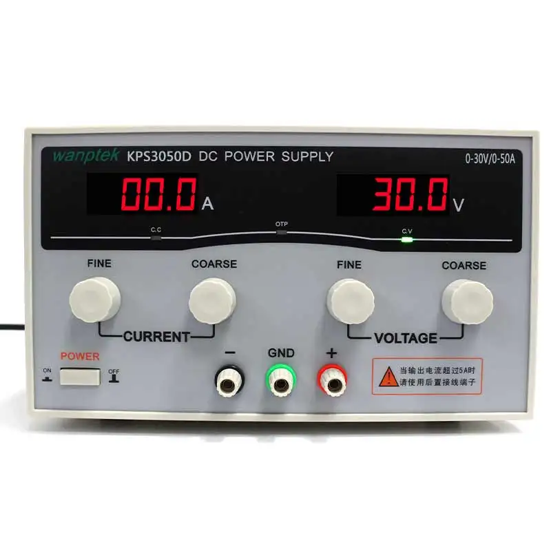 KPS3050D High precision High Power Adjustable LED Dual Display Switching DC power supply 220V 30V 50A free shipping
KPS3050D High precision High Power Adjustable LED Dual Display Switching DC power supply 220V 30V 50A free shipping