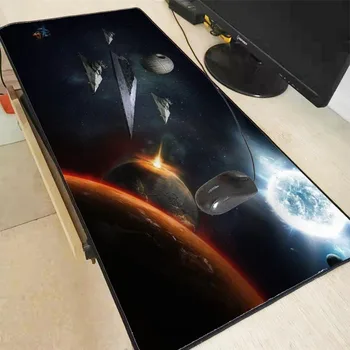 Mairuige Star War Large Size Gaming keyboard Mouse Pad Rubber PC Computer Gamer Mousepad Desk Mat Lock Edge for CS GO LOL Dota
Mairuige Star War Large Size Gaming keyboard Mouse Pad Rubber PC Computer Gamer Mousepad Desk Mat Lock Edge for CS GO LOL Dota