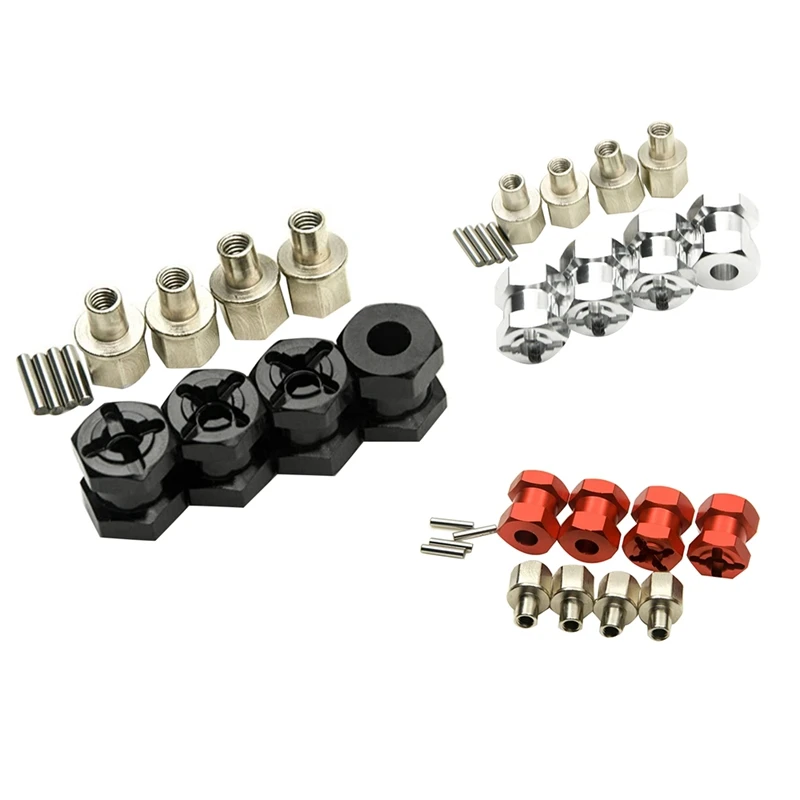 RC12mm Wheel Hexagon Drive Adapter 15mm Offset Shaft Coupling Suitable for Climbing Car D90 AX10 CC01 SCX10 F350 | Игрушки и хобби
