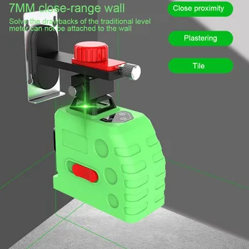 12-line Green Light Level 3D Self-Leveling 360 Horizontal and Vertical Cross Super Powerful Laser Beam Line Light Wall Meter
12-line Green Light Level 3D Self-Leveling 360 Horizontal and Vertical Cross Super Powerful Laser Beam Line Light Wall Meter