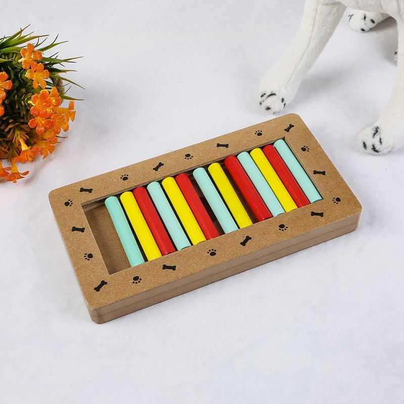 Interactive Toys for Dogs Foraging Food Treated Wooden Dog Toy Eco-friendly Pet Toy Educational Pet Bone Puzzle Toy
Interactive Toys for Dogs Foraging Food Treated Wooden Dog Toy Eco-friendly Pet Toy Educational Pet Bone Puzzle Toy