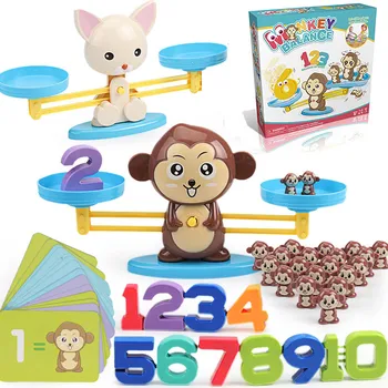 Baby Math Number Balance Board Arithmetic Game Montessori Toy For Kids Money Puppy Dog Educational Interactive Figures Toys Gift
Baby Math Number Balance Board Arithmetic Game Montessori Toy For Kids Money Puppy Dog Educational Interactive Figures Toys Gift