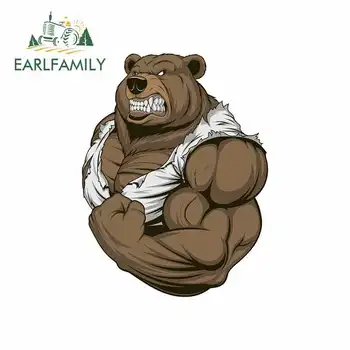 EARLFAMILY 13cm x 9.9cm Bear Muscles Cartoon Anime Funny Car Stickers Bumper Trunk Truck Graphics Vinyl JDM Helmet Motorcycle
EARLFAMILY 13cm x 9.9cm Bear Muscles Cartoon Anime Funny Car Stickers Bumper Trunk Truck Graphics Vinyl JDM Helmet Motorcycle