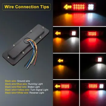 RV Tail Lights Camper Truck Rear Turn Signal 1.5W 11.8\"x3.4\"x1.1\" 2Pcs Car Auto
RV Tail Lights Camper Truck Rear Turn Signal 1.5W 11.8\"x3.4\"x1.1\" 2Pcs Car Auto