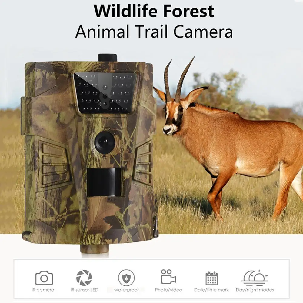 

HT-001B Hunting Trail Camera 12MP 1080P 850nm LED Wild Cameras Night Vision Wildlife Animal Photo Traps HT-001 Hunting Camera