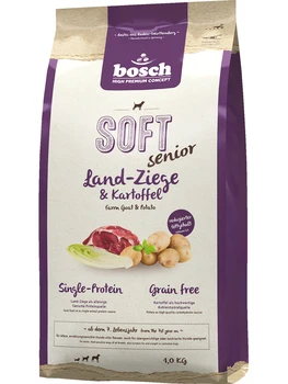 Bosch soft senior with goat and potato Dog Food 1 kg * 2 PCs
Bosch soft senior with goat and potato Dog Food 1 kg * 2 PCs