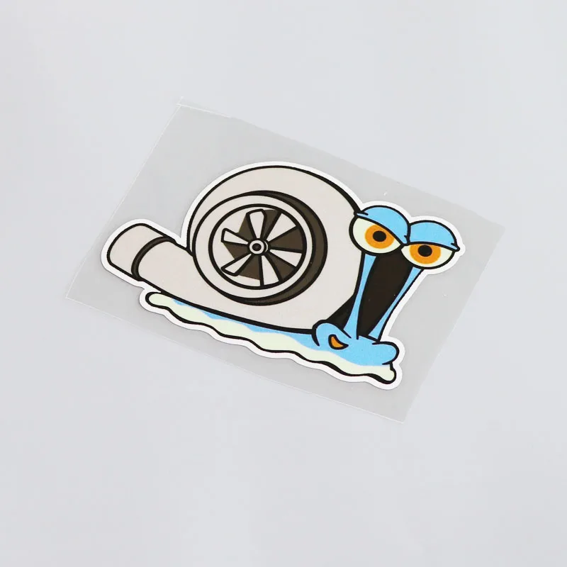 DAWASARU Cartoon Car Styling Reflective Waterproof Funny Animal Snail PVC Custom Accessories Moto Sticker Decal 12CM*8CM | Автомобили и