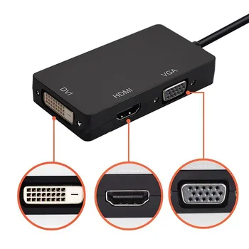 3 IN1 Mini Dp to HDMI/DVI/VGA Adapter Convert Cable for MacBook/ MacBook Pro/ MacBook Air for ThinkPad X1, X230, T420, W530
3 IN1 Mini Dp to HDMI/DVI/VGA Adapter Convert Cable for MacBook/ MacBook Pro/ MacBook Air for ThinkPad X1, X230, T420, W530