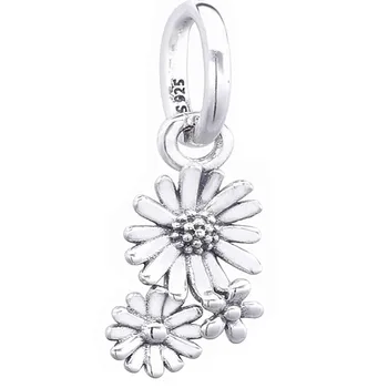 New 925 Sterling Silver Romantic Daisy Flower Charms Beads Fit Pandor Bracelet DIY Necklace Jewelry
New 925 Sterling Silver Romantic Daisy Flower Charms Beads Fit Pandor Bracelet DIY Necklace Jewelry