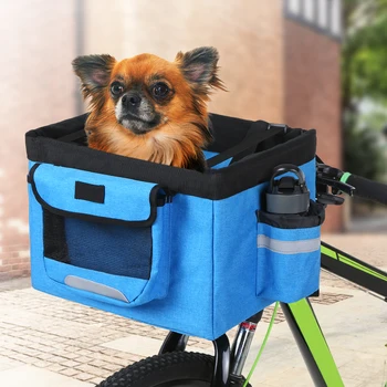 Cycling Bicycle Front Bag Bike Handlebar Basket Bike Accessories Storage Lunch Bag Outdoor Dogs Cats Pets Carrier Bags
Cycling Bicycle Front Bag Bike Handlebar Basket Bike Accessories Storage Lunch Bag Outdoor Dogs Cats Pets Carrier Bags