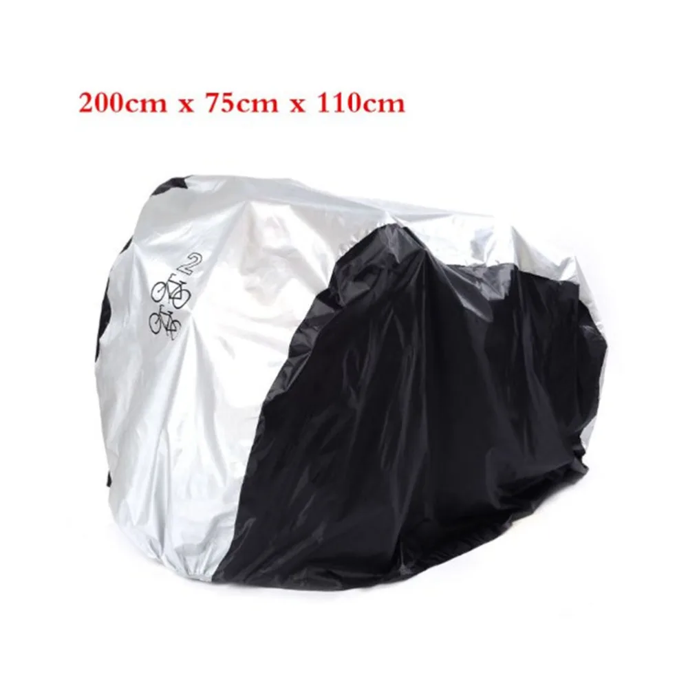 Bike Cover Double 2 Cycle Scooter Rain and Dust Resistant UV Protection for Bikes(Silver and Black,M, Two Bikes)
Bike Cover Double 2 Cycle Scooter Rain and Dust Resistant UV Protection for Bikes(Silver and Black,M, Two Bikes)