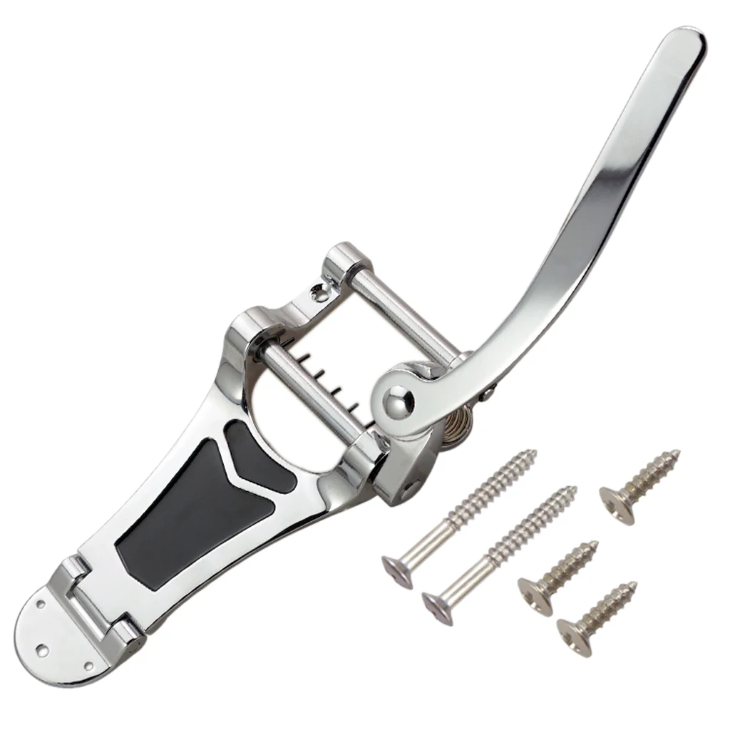B-70 ES 355 Tremolo Vibrato Guitar Easel Tailpiece With Mounting Screws Accessory Kit For LP Jazz Electric Guitar
B-70 ES 355 Tremolo Vibrato Guitar Easel Tailpiece With Mounting Screws Accessory Kit For LP Jazz Electric Guitar
