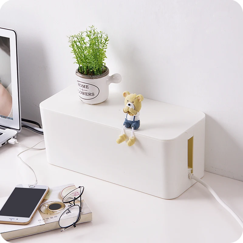 Power Strip Wtorage Box Wire Plug Storage Cable Box Plastic Socket Finishing Junction Boxes Household organizer Case JJ238
Power Strip Wtorage Box Wire Plug Storage Cable Box Plastic Socket Finishing Junction Boxes Household organizer Case JJ238