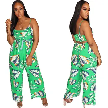 Hot Sale Women Girl Summer Sleeveless Strapless Loose Wide Pants Casual Jumpsuits Floral Romper Jumpsuit Pants
Hot Sale Women Girl Summer Sleeveless Strapless Loose Wide Pants Casual Jumpsuits Floral Romper Jumpsuit Pants