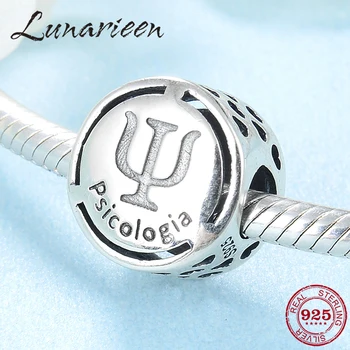 Psicologia sign beads 925 Sterling Silver bead For jewelry making Fit Original Pandora Charm Bracelets Successful career
Psicologia sign beads 925 Sterling Silver bead For jewelry making Fit Original Pandora Charm Bracelets Successful career