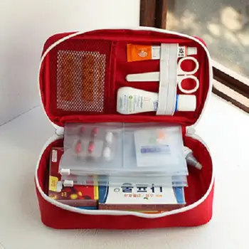 

Multi-compartment Emergency Ambulance Bag Medicine Receipt Kit Thicker Hard Shell High-density Ripstop Waterproof Fabrics