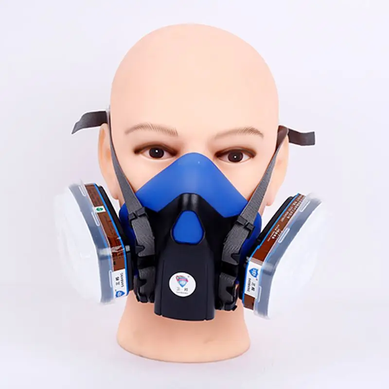 Face recyclable Respirator Set Facepiece Defense Spray Painting Protective Cover
Face recyclable Respirator Set Facepiece Defense Spray Painting Protective Cover