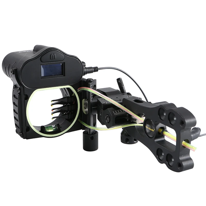 New Five-Pin Fast Adjustment Sight Ranging Bow Aiming Laser Range Finder for Hunting Entertainment Archery Real-Time Rangefinder
New Five-Pin Fast Adjustment Sight Ranging Bow Aiming Laser Range Finder for Hunting Entertainment Archery Real-Time Rangefinder