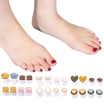 8Pcs/Set Soft Silicone Flower Heart Toe Separator Foot Finger Divider Form Manicure Pedicure Care Nail Art Tool Holder
8Pcs/Set Soft Silicone Flower Heart Toe Separator Foot Finger Divider Form Manicure Pedicure Care Nail Art Tool Holder