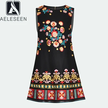 AELESEEN Runway Fashion Summer Dress Women Sleeveless Luxury Flower Embroidery High Quality Black Dress Woman Party Night
AELESEEN Runway Fashion Summer Dress Women Sleeveless Luxury Flower Embroidery High Quality Black Dress Woman Party Night