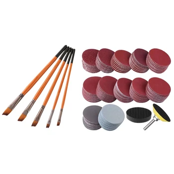 5Pcs Orange Red Nylon Hair Wooden Handle Watercolor Paint Brush Pen Set & 300Pcs 50Mm 2 Inch 80-3000 Grit Paper
5Pcs Orange Red Nylon Hair Wooden Handle Watercolor Paint Brush Pen Set & 300Pcs 50Mm 2 Inch 80-3000 Grit Paper