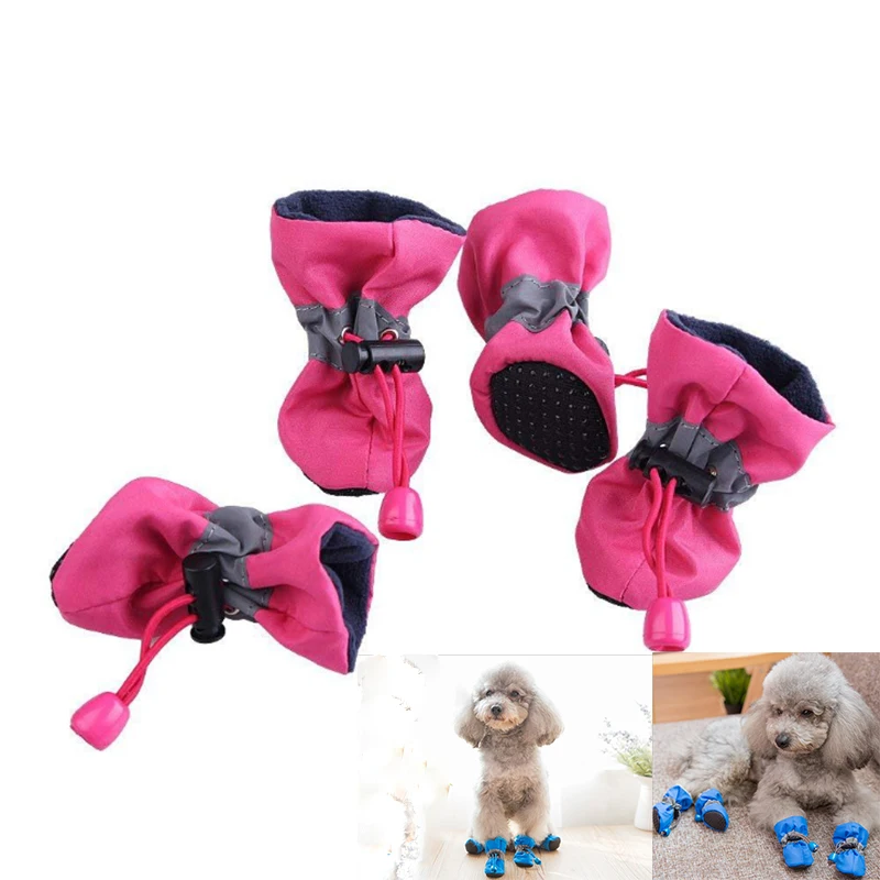 4Pcs/Set Antiskid Puppy Shoes Soft-soled Dog Shoes Waterproof Soft Pet Paw Care Pet Accessories
4Pcs/Set Antiskid Puppy Shoes Soft-soled Dog Shoes Waterproof Soft Pet Paw Care Pet Accessories
