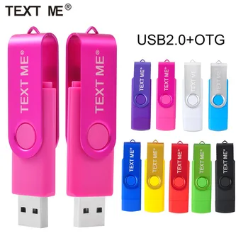 TEXT ME Multifunctional USB Flash Drive otg 2.0 pendrive 64gb cle usb - stick 32gb 16gb 8gb 4g Pen Drive for phone
TEXT ME Multifunctional USB Flash Drive otg 2.0 pendrive 64gb cle usb - stick 32gb 16gb 8gb 4g Pen Drive for phone