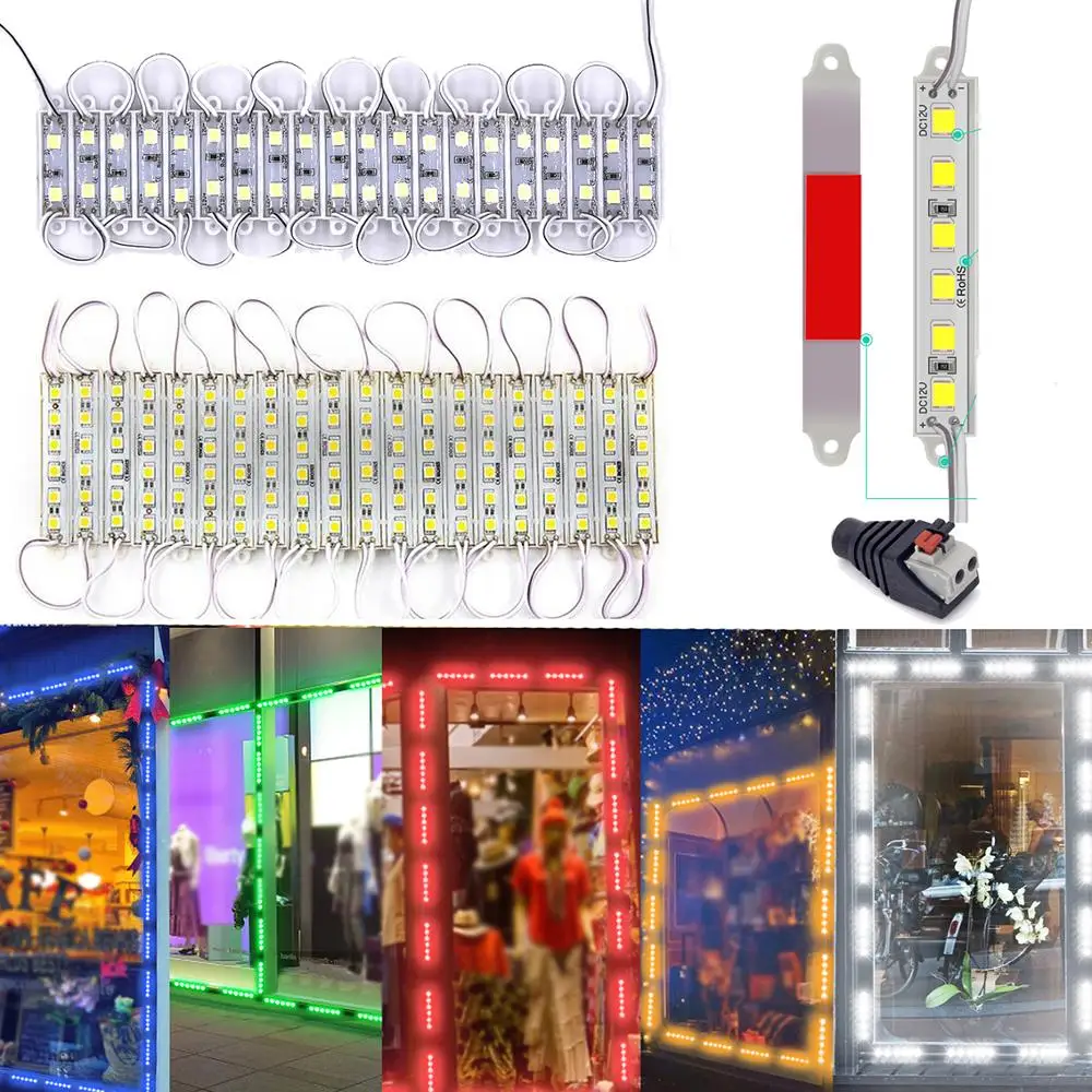 Super Bright Commercial Advertisement Light SMD5054 LED Light DC12V Waterproof Store Window Lights LED Advertisement Module Lamp
Super Bright Commercial Advertisement Light SMD5054 LED Light DC12V Waterproof Store Window Lights LED Advertisement Module Lamp